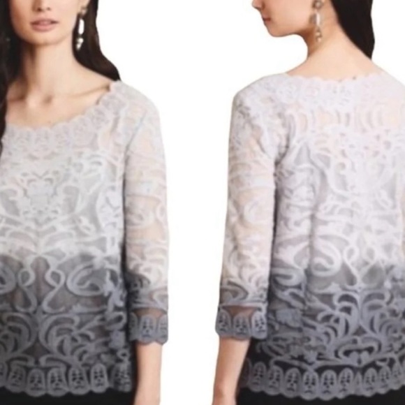 Meadow Rue• Anthropologie lace top - Picture 13 of 13